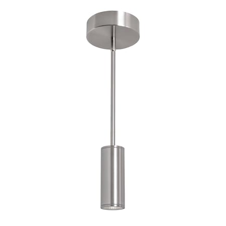 Afx Beverly 6 in. Outdoor LED Pendant - Satin Nickel BVYP06LAJUDSN